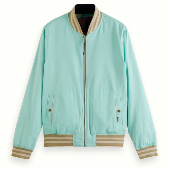 NWT Scotch & Soda Printed reversible bomber jacket - Picture 4 of 7